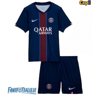 Paris Saint-Germain Echipament de Fotbal Replică 2025-26 Copii Acasa (+ Șorturi)